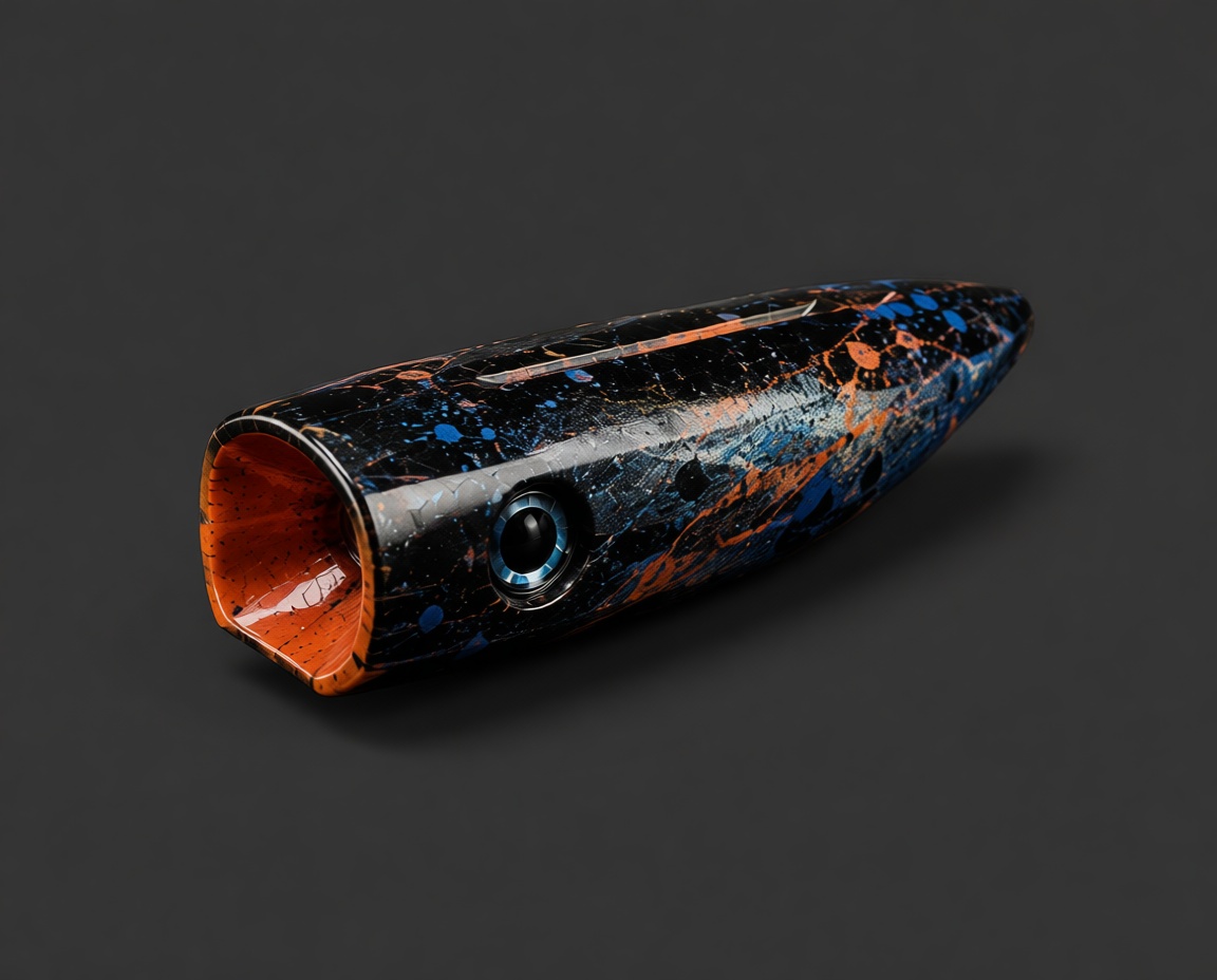 Colorful Rocket Engine Model free 3D printable STL