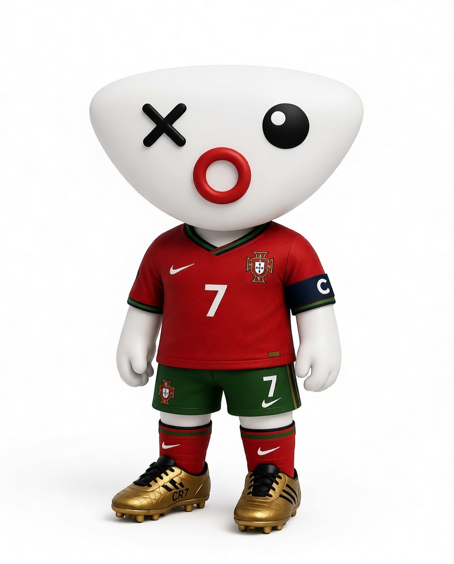 Portugal Soccer Player Figurine free 3D printable STL