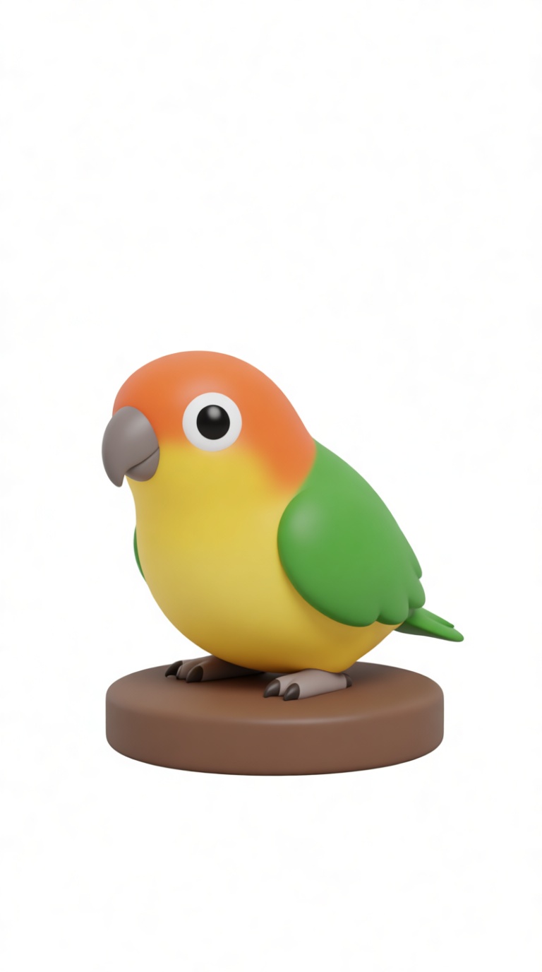 Lovebird Figurine free 3D printable STL