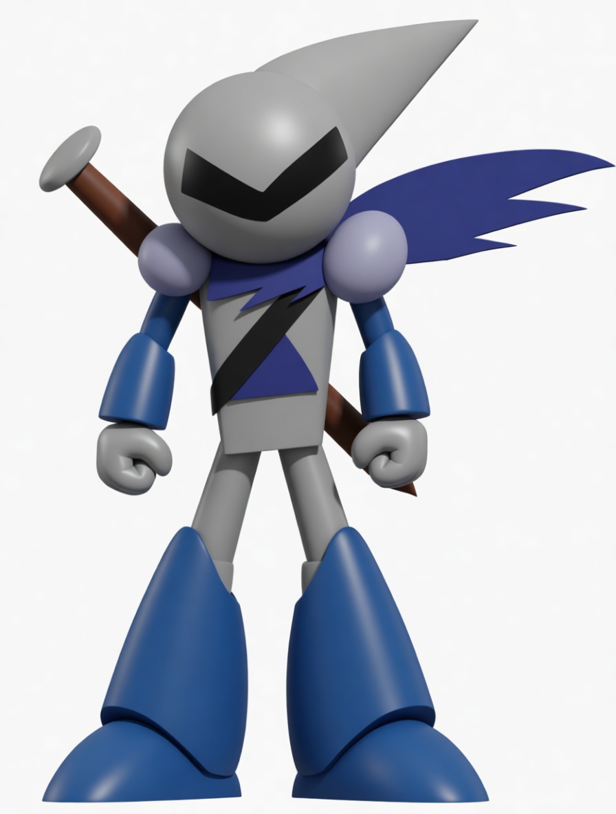 Proto Man Figurine free 3D printable STL