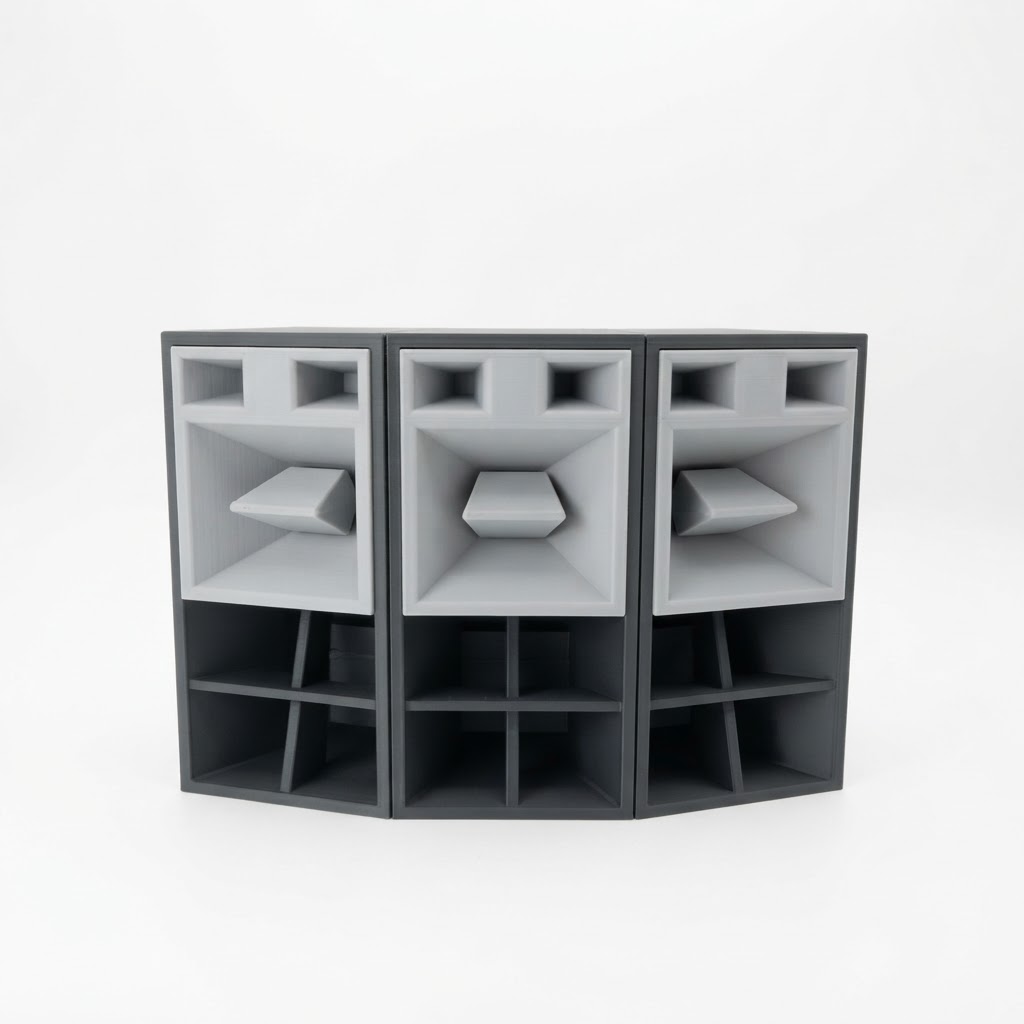 Bass Horn Speaker Model free 3D printable STL