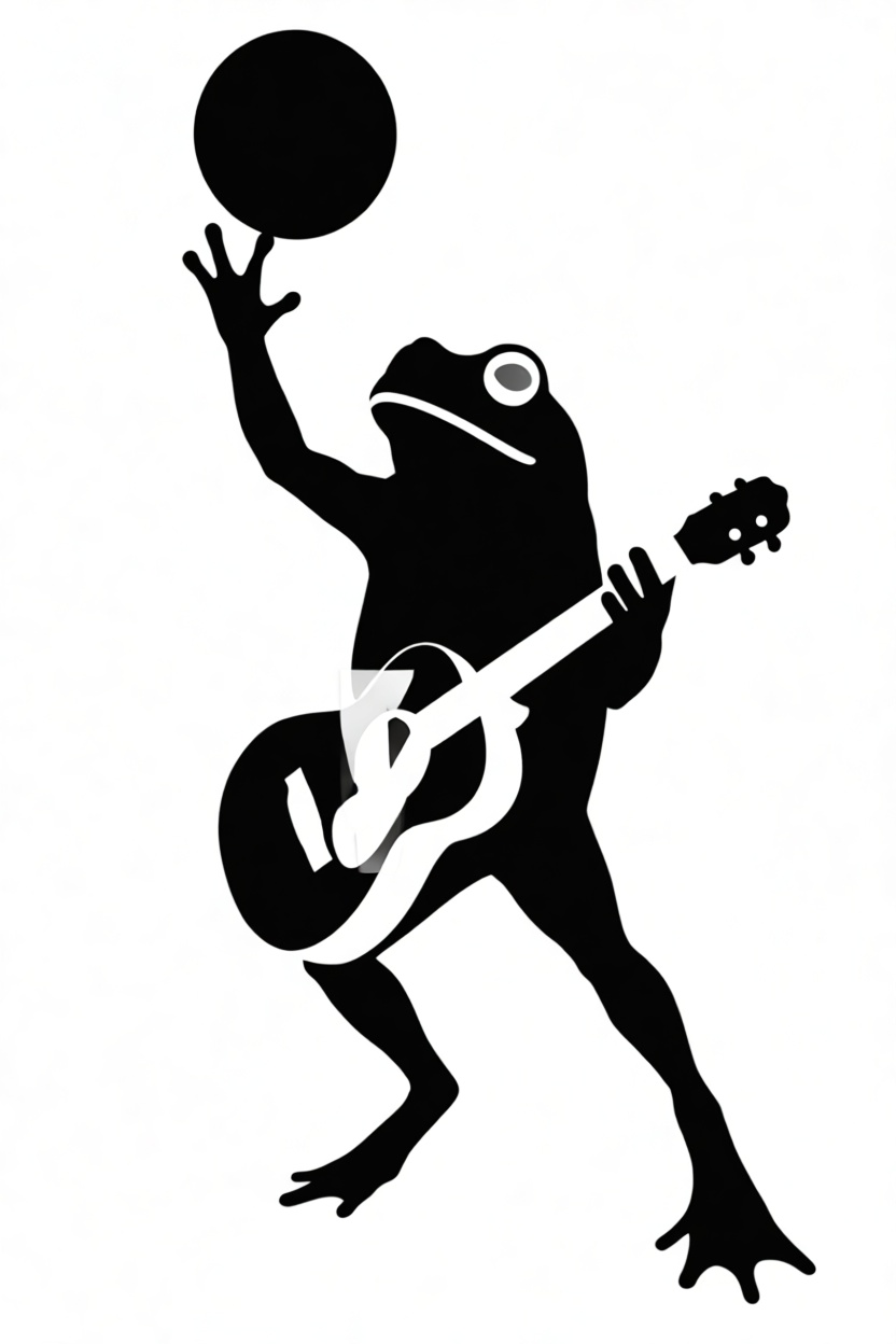 Singing Frog Figurine free 3D printable STL