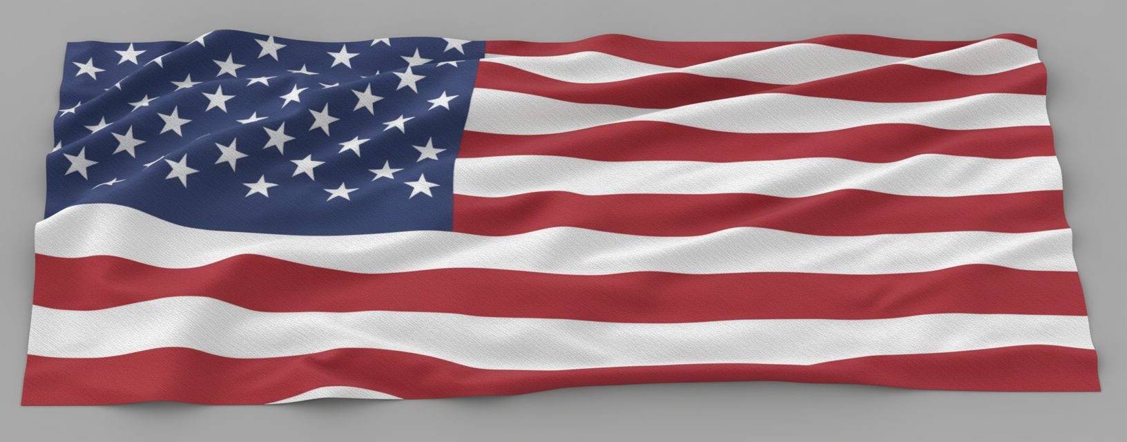 United States Flag Model free 3D printable STL