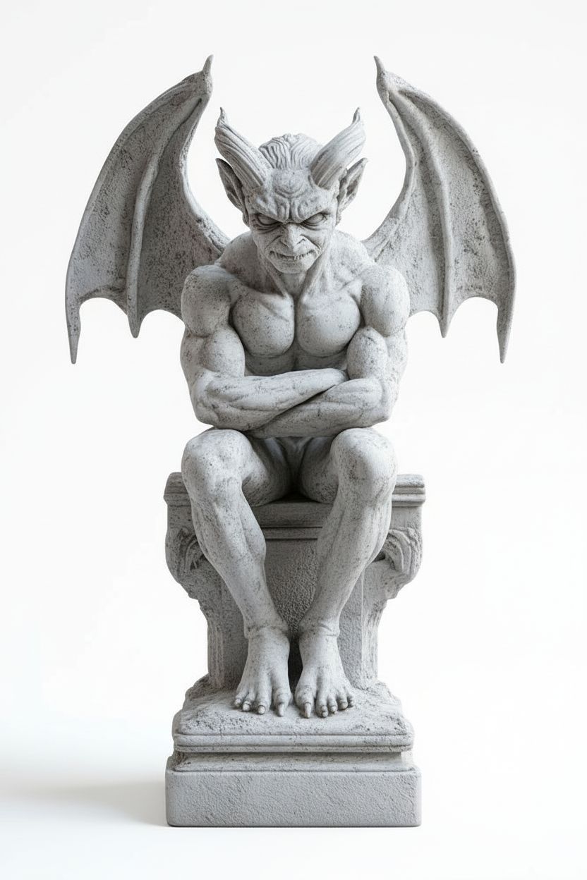Gargoyle Statue Figurine free 3D printable STL