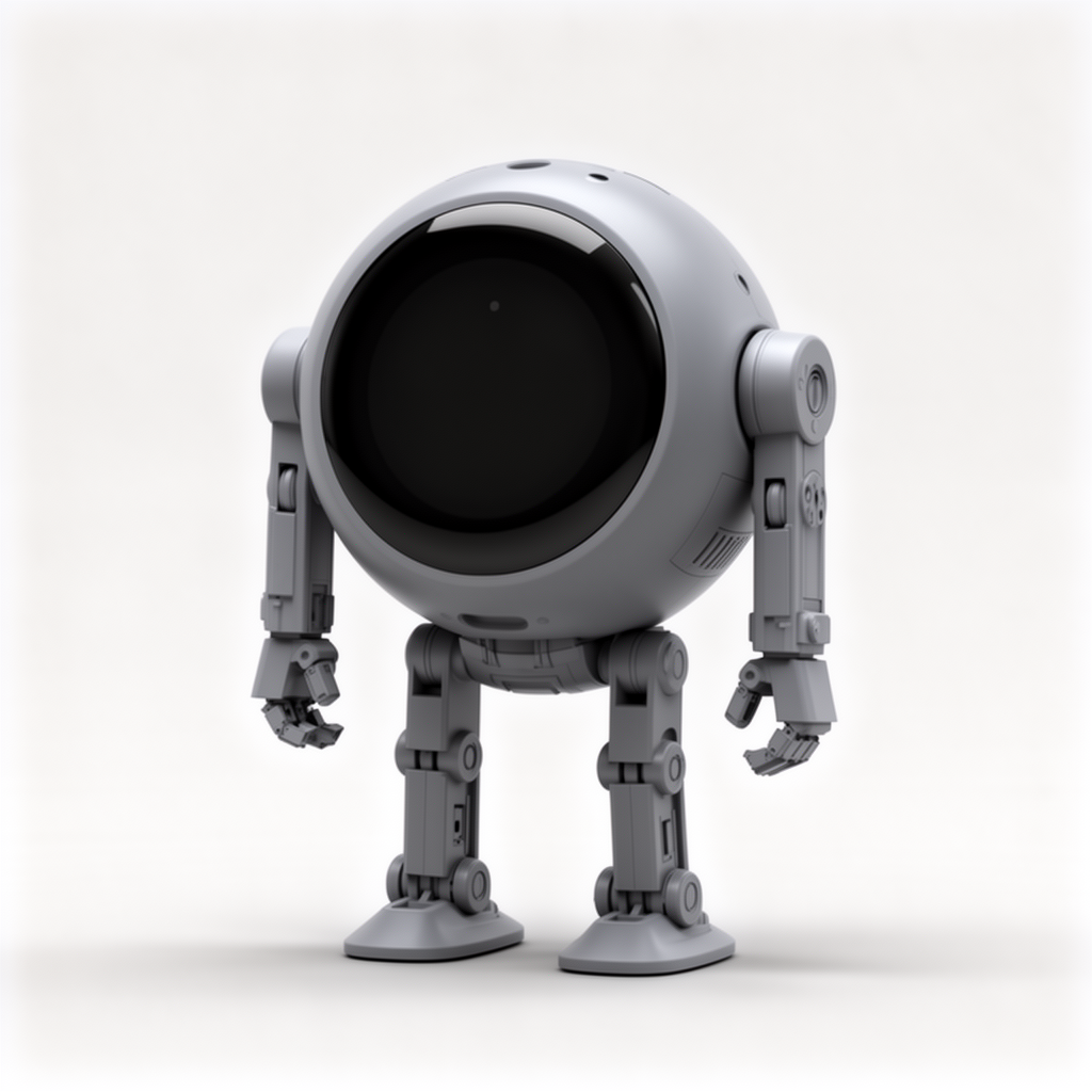 Droid Alexa Echo Spot Stand free 3D printable STL
