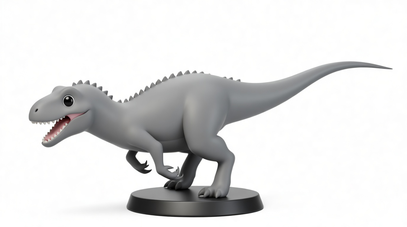 T-Rex Dinosaur Figurine free 3D printable STL