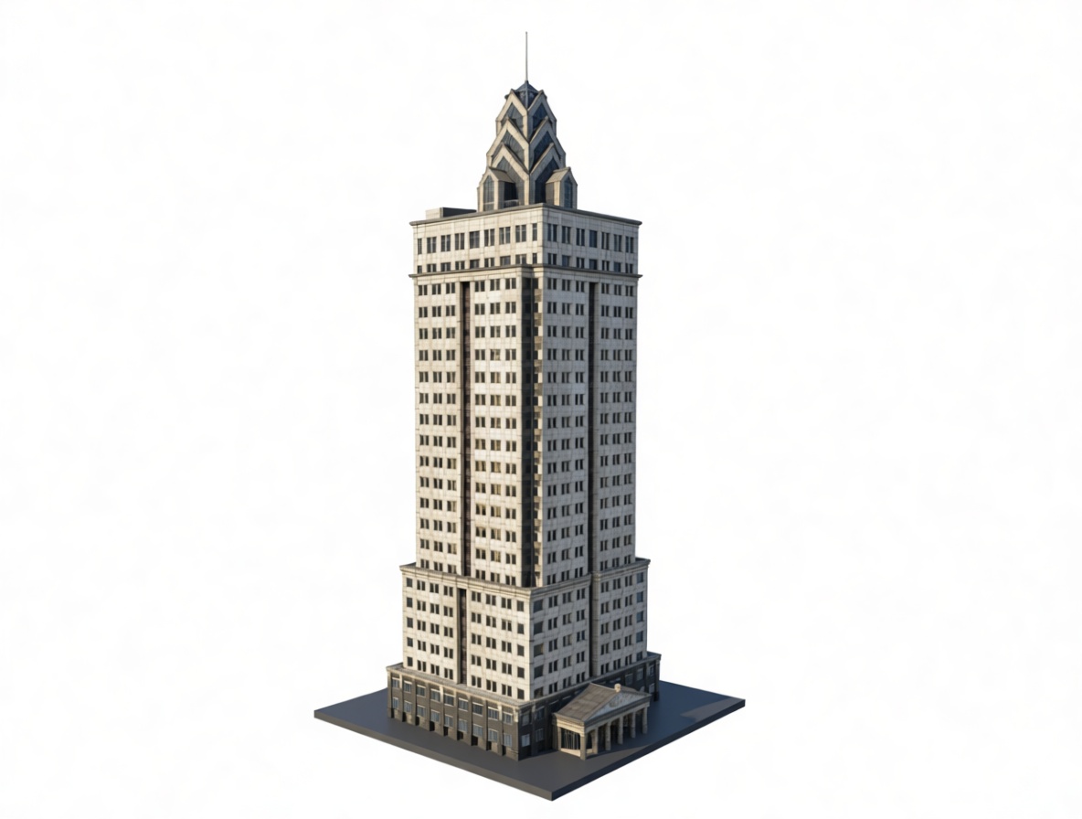 Smith Tower Model free 3D printable STL