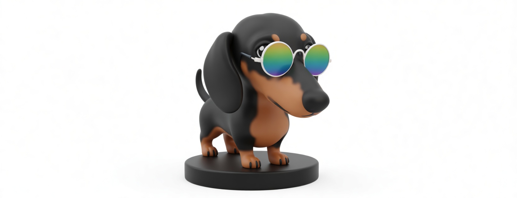 Dachshund Dog Figurine free 3D printable STL