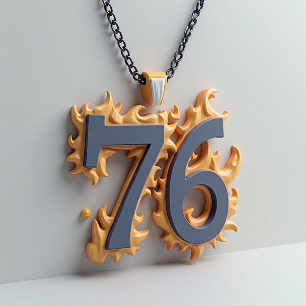 Wildfire Necklace Model free 3D printable STL