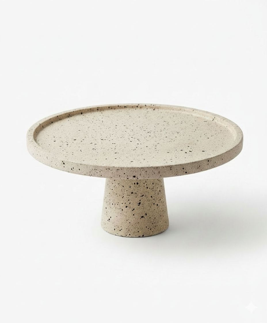 Speckled Cake Stand free 3D printable STL