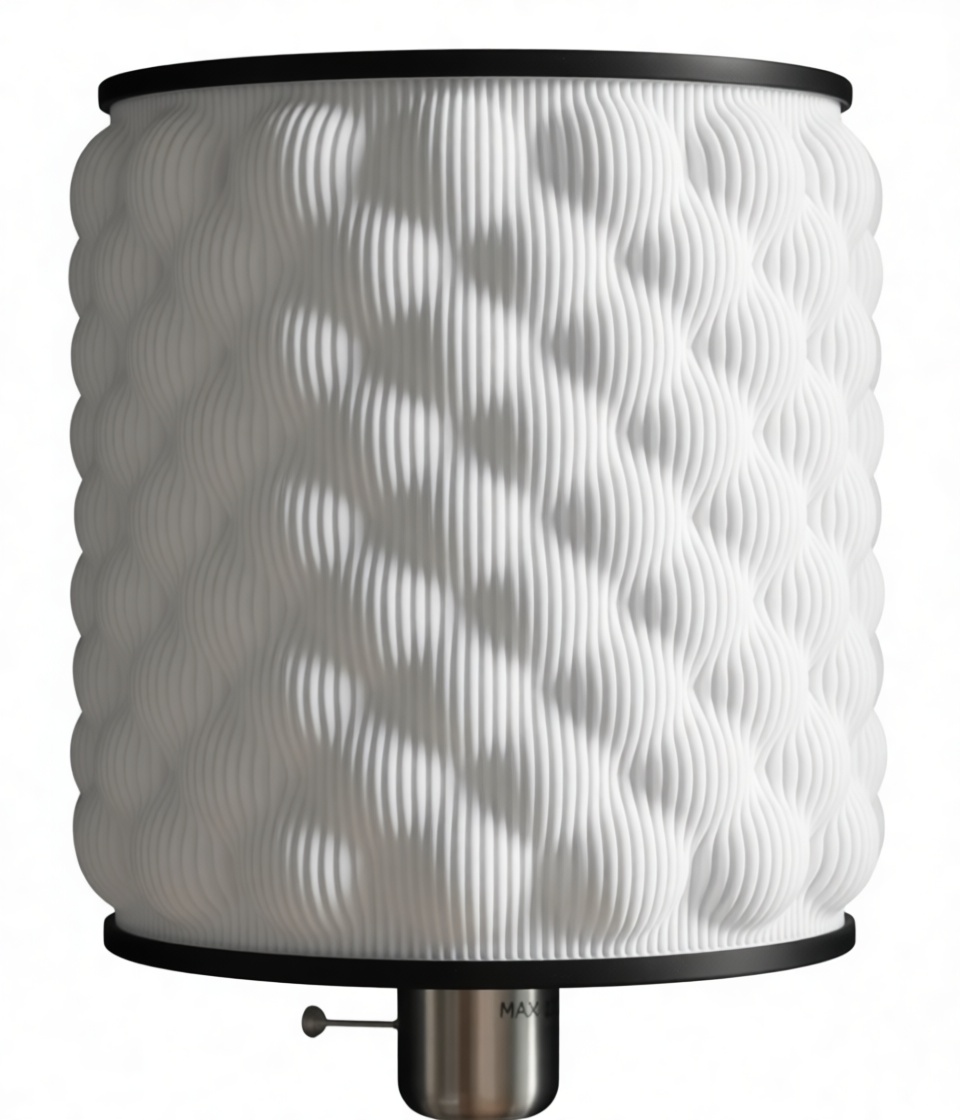 Textured Lamp Shade free 3D printable STL