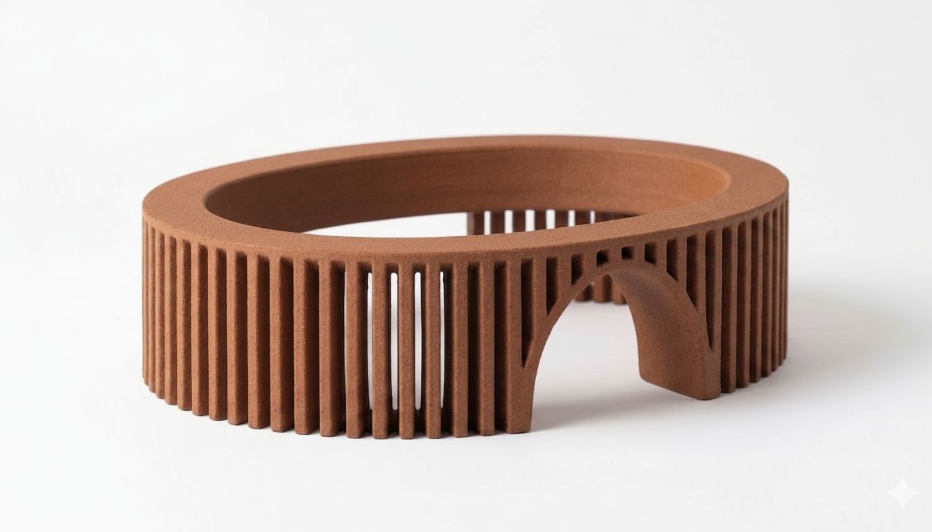 Circular Arch Sculpture free 3D printable STL