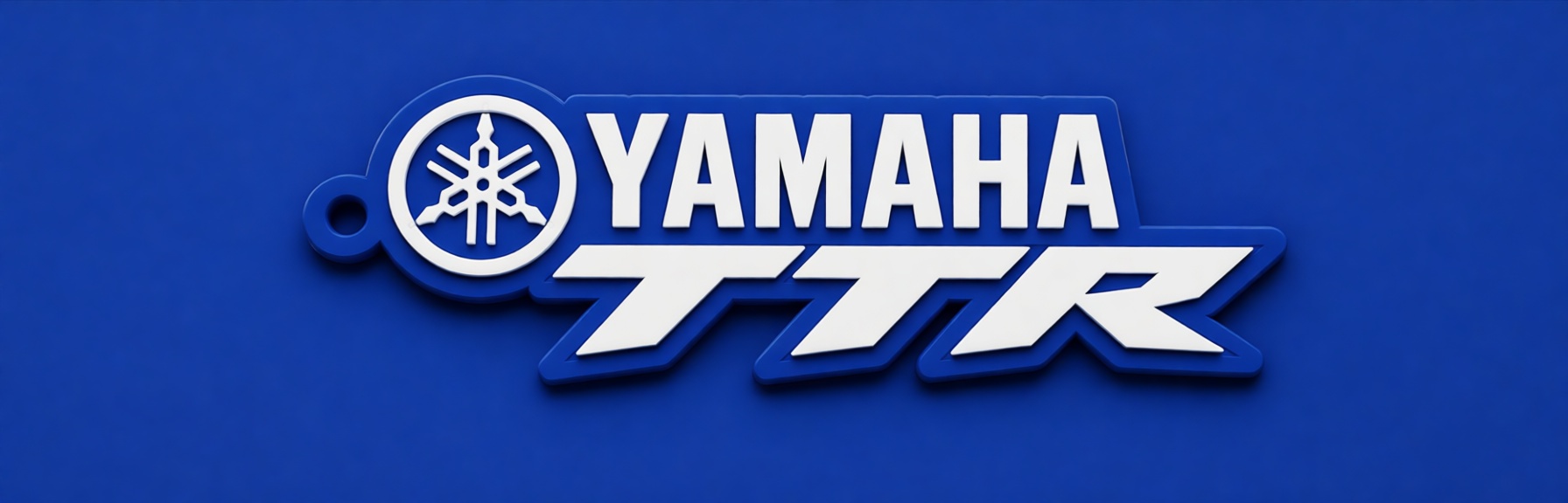 Yamaha TTR Keychain free 3D printable STL