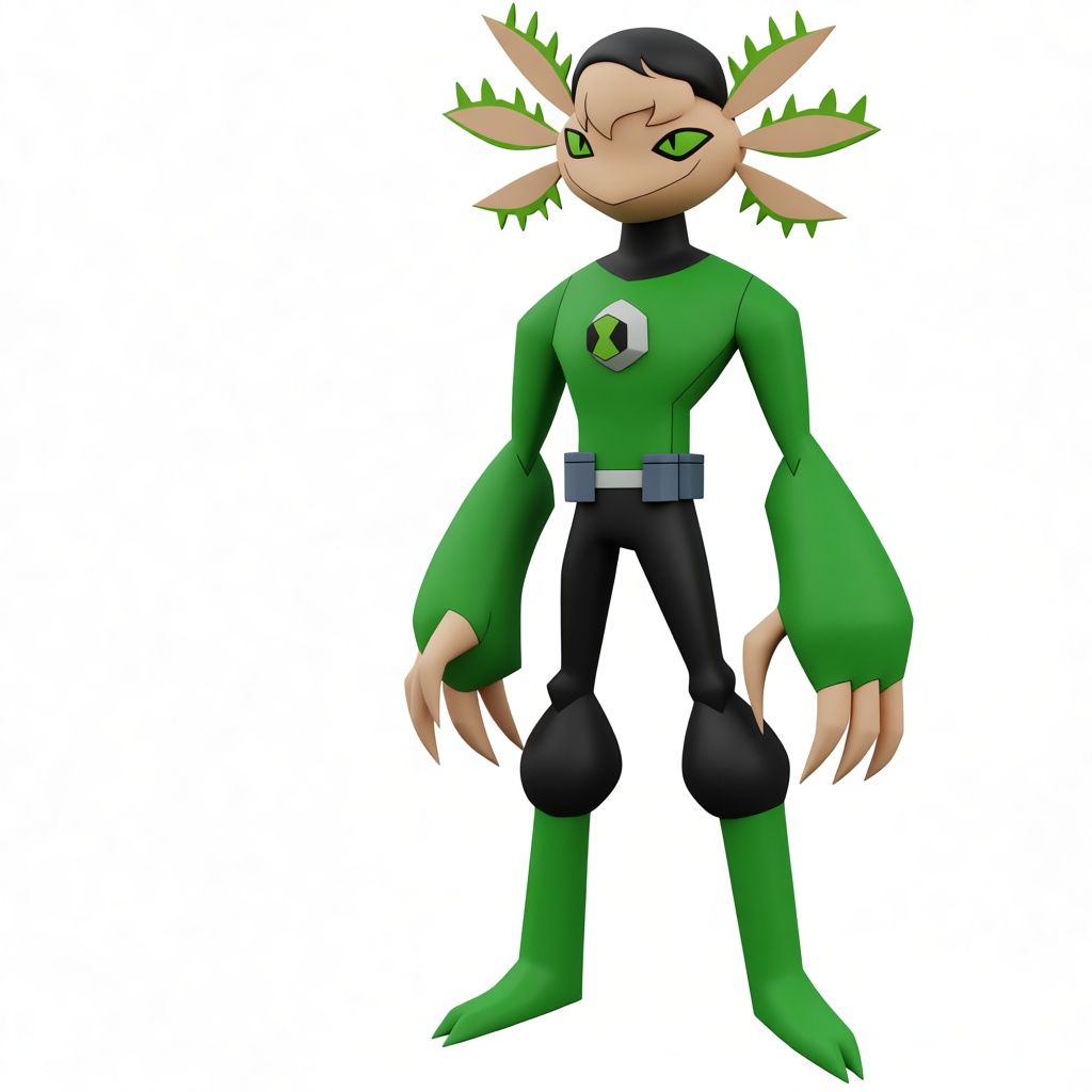 Wildmutt Ben 10 Figurine free 3D printable STL