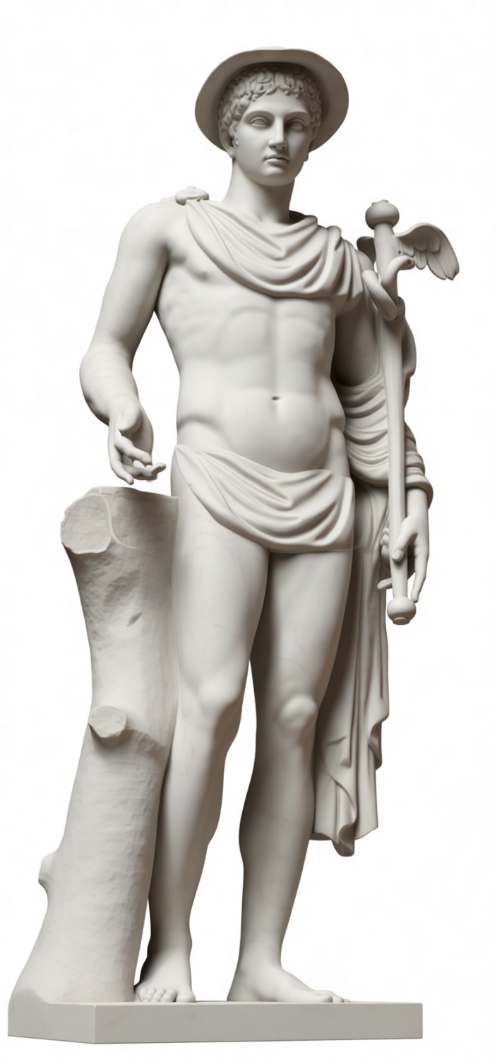 Hermes Statue free 3D printable STL
