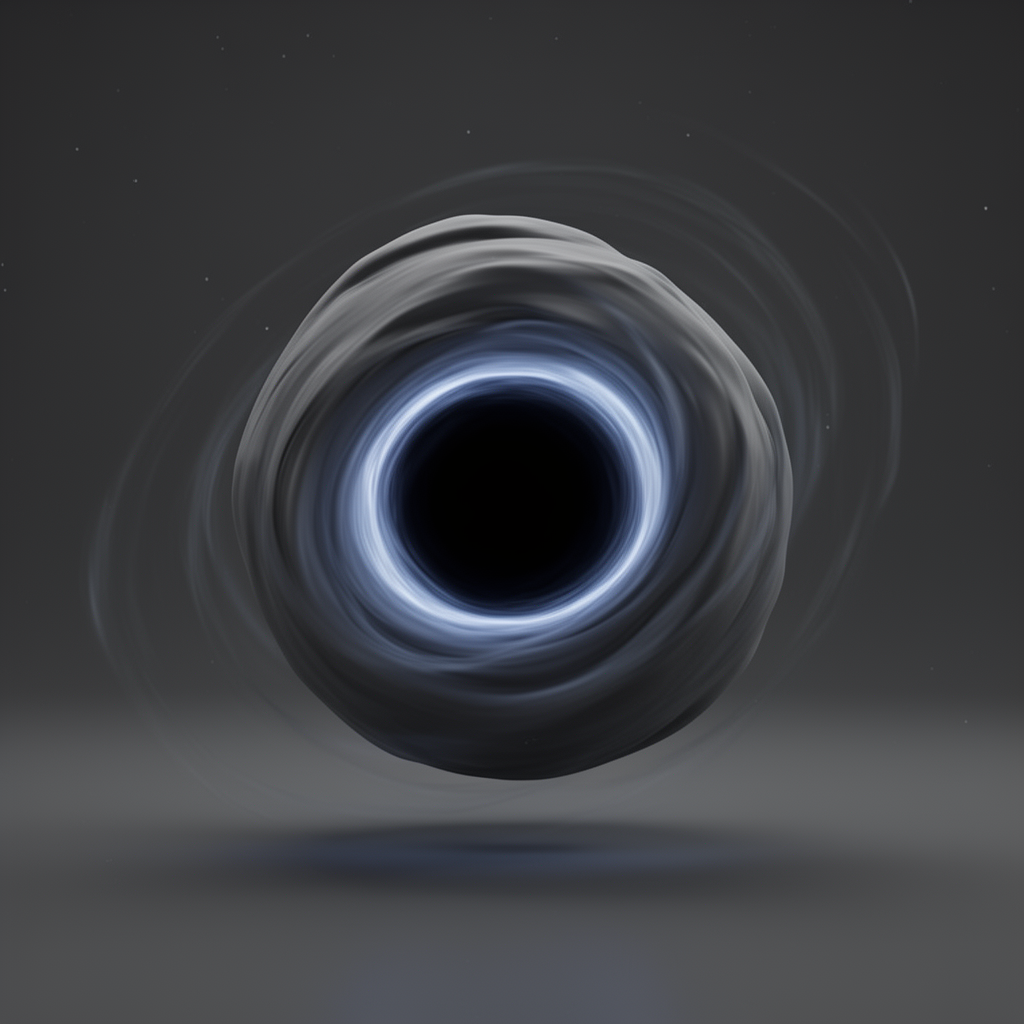 Black Hole Model free 3D printable STL