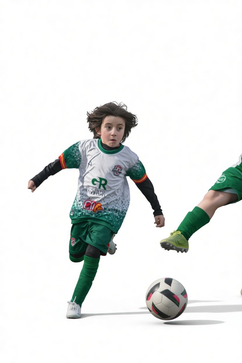 Youth Soccer Player Figurine free 3D printable STL
