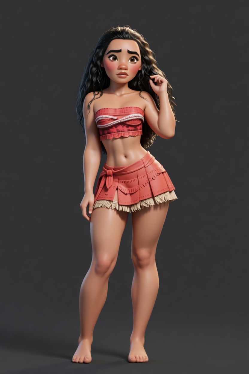 Moana Figurine free 3D printable STL