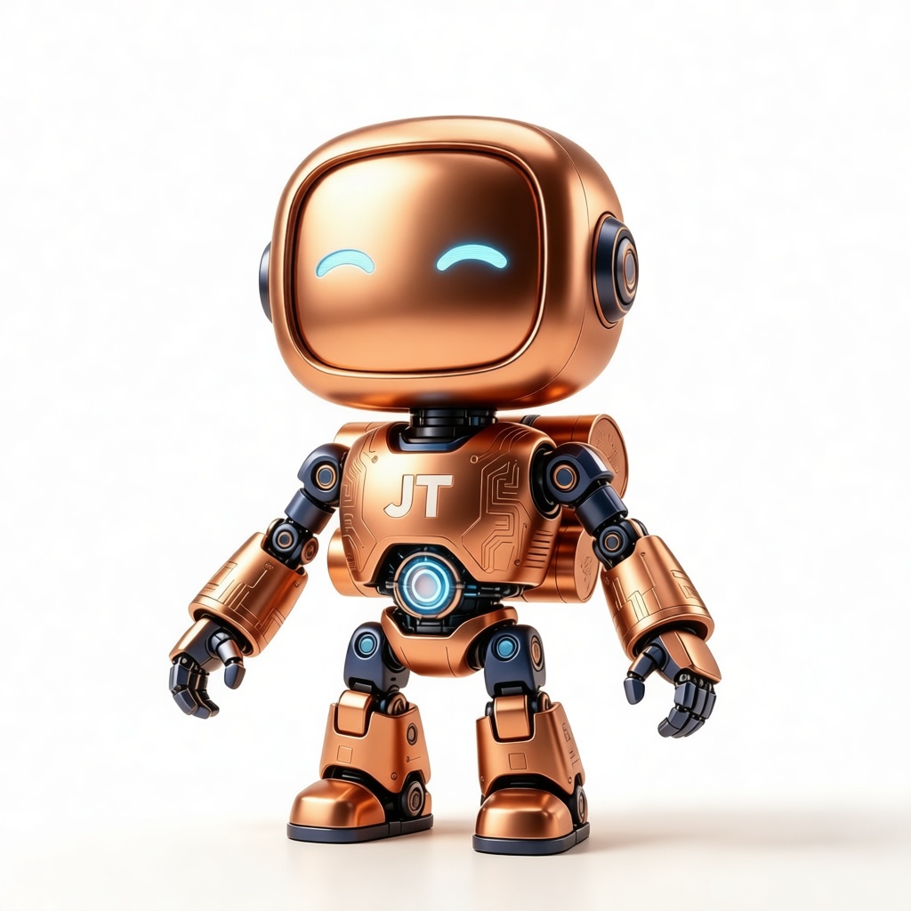 JT Robot Figurine free 3D printable STL