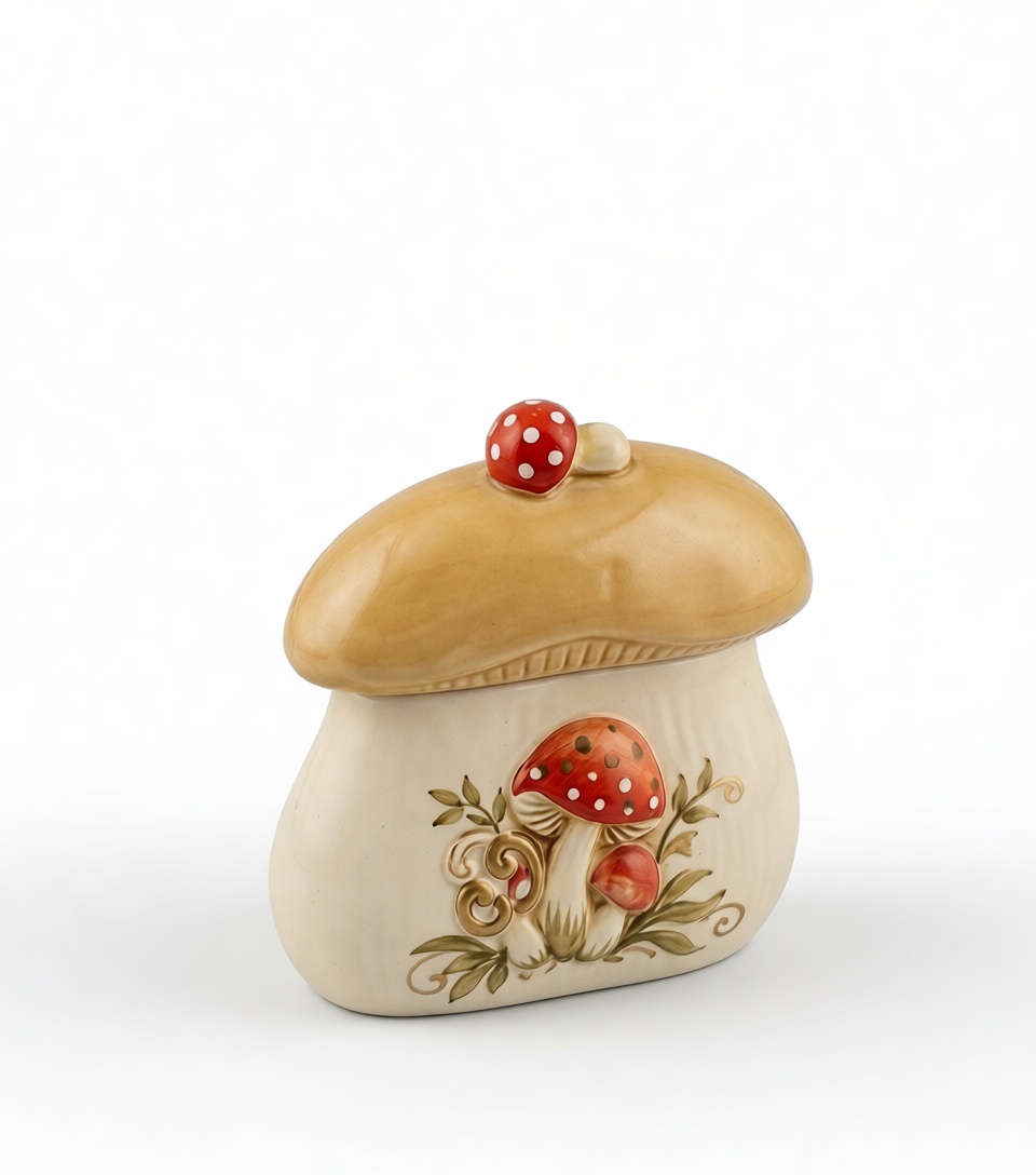 Mushroom Jar Sculpture free 3D printable STL