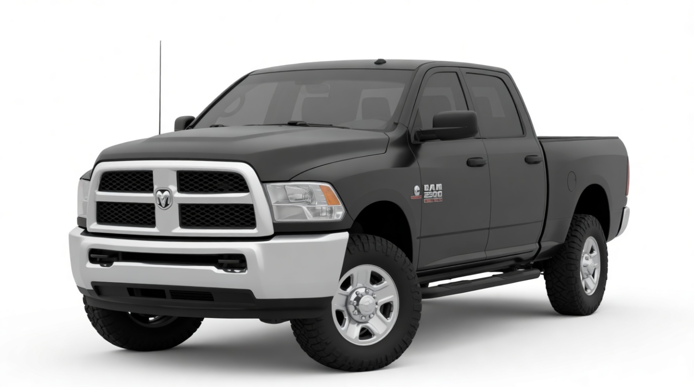 Dodge Ram 2500 Truck Model free 3D printable STL