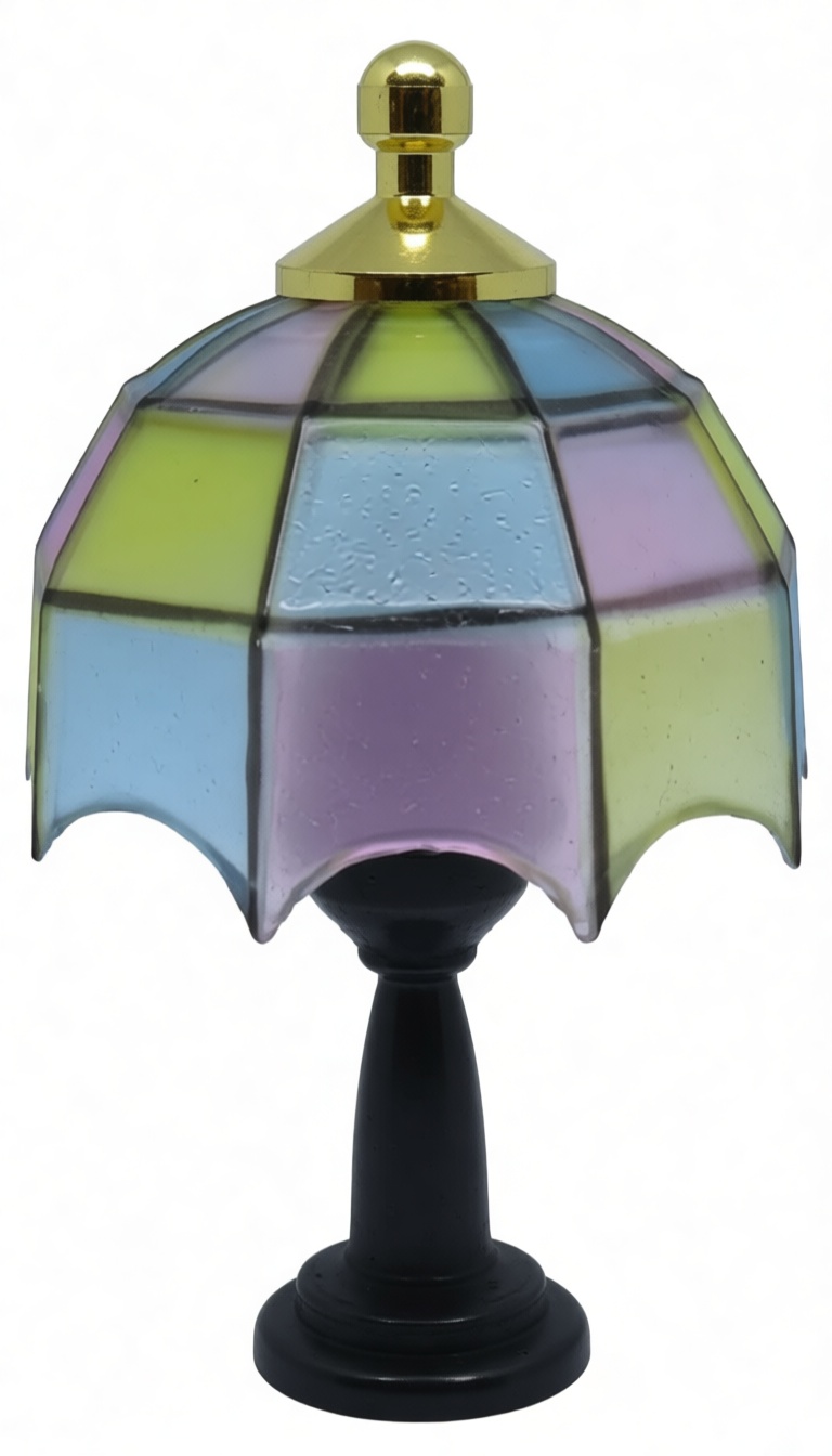 Stained Glass Table Lamp free 3D printable STL