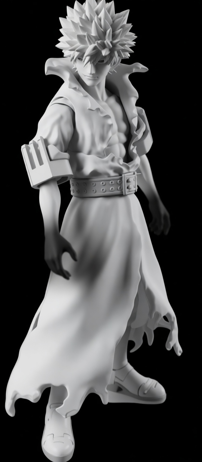 Bakugo Katsuki Figurine free 3D printable STL