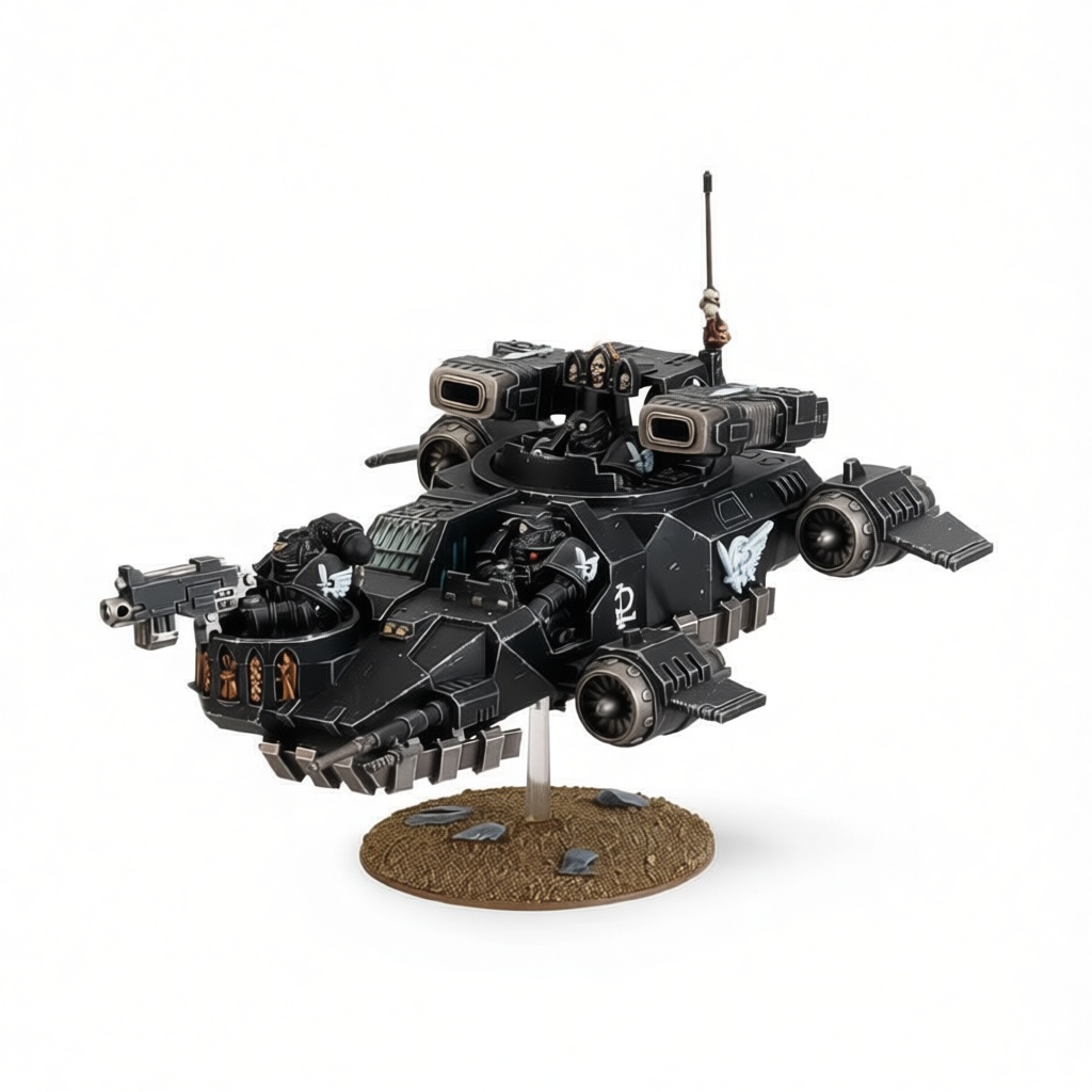 Stormraven Gunship Model free 3D printable STL