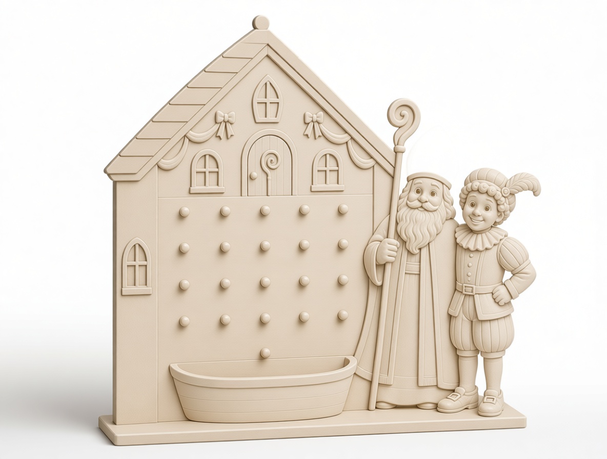 Saint Nicholas and Page Figurine free 3D printable STL
