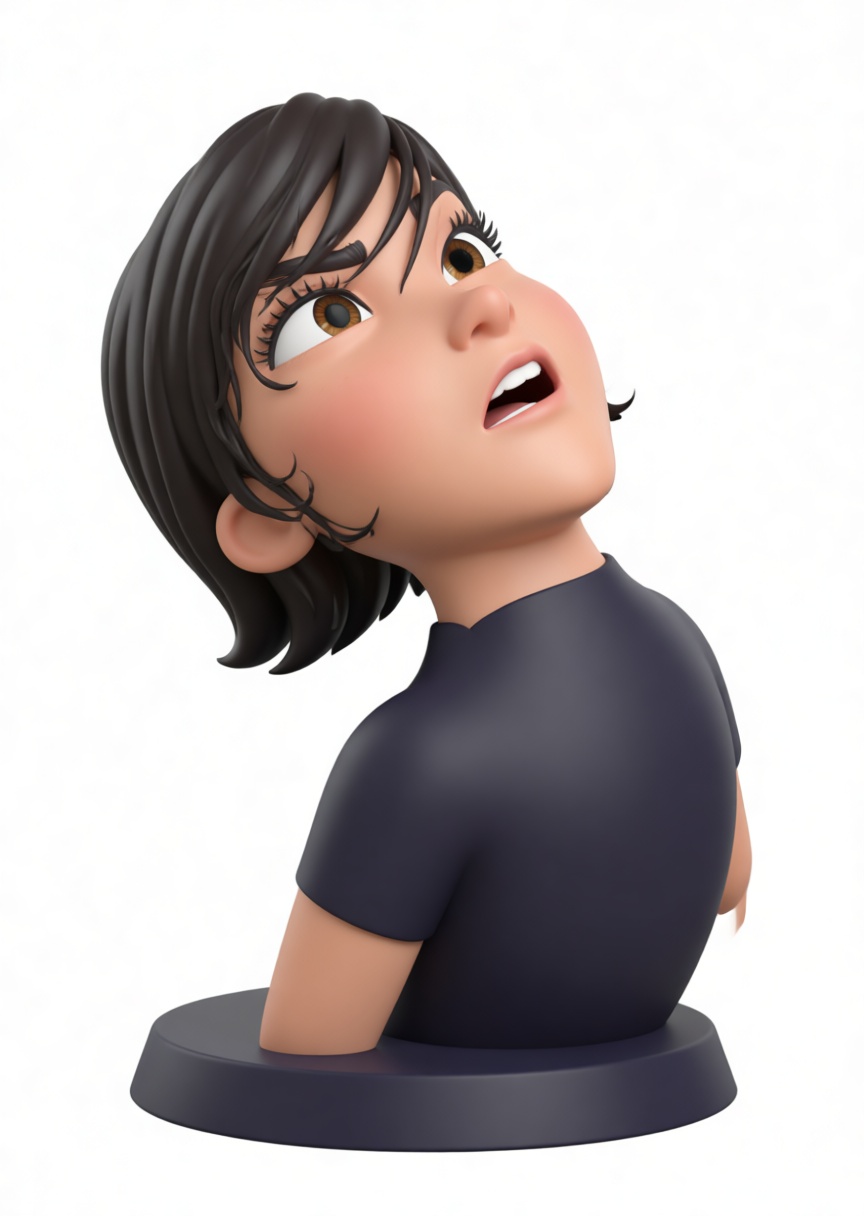 Young Girl Bust free 3D printable STL