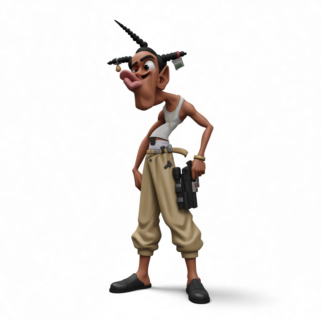 Gangster Stylized Figurine free 3D printable STL