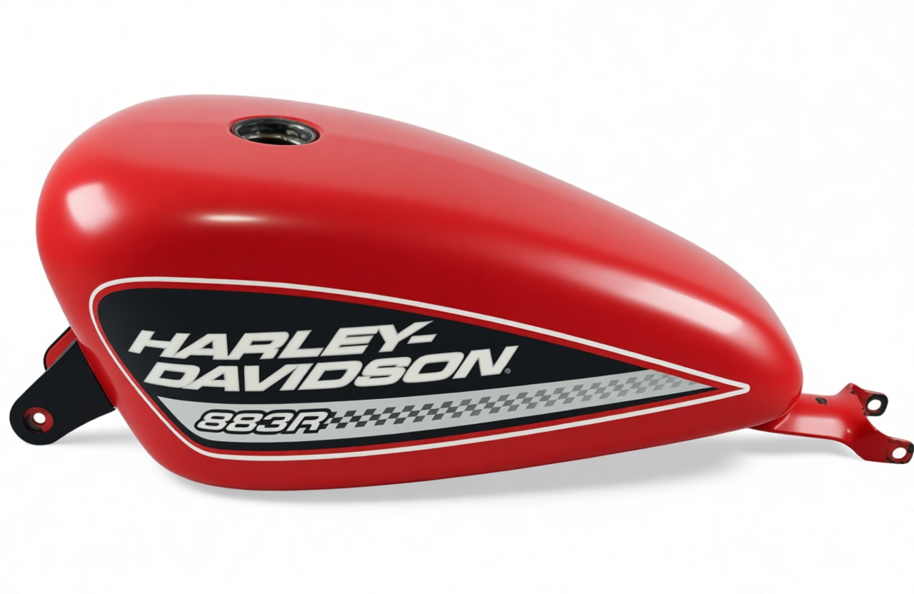 Harley-Davidson 883R Fuel Tank free 3D printable STL