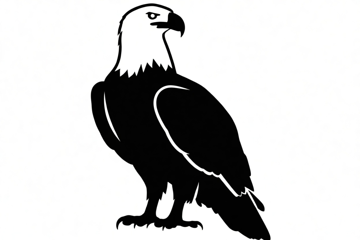 Bald Eagle Figurine free 3D printable STL