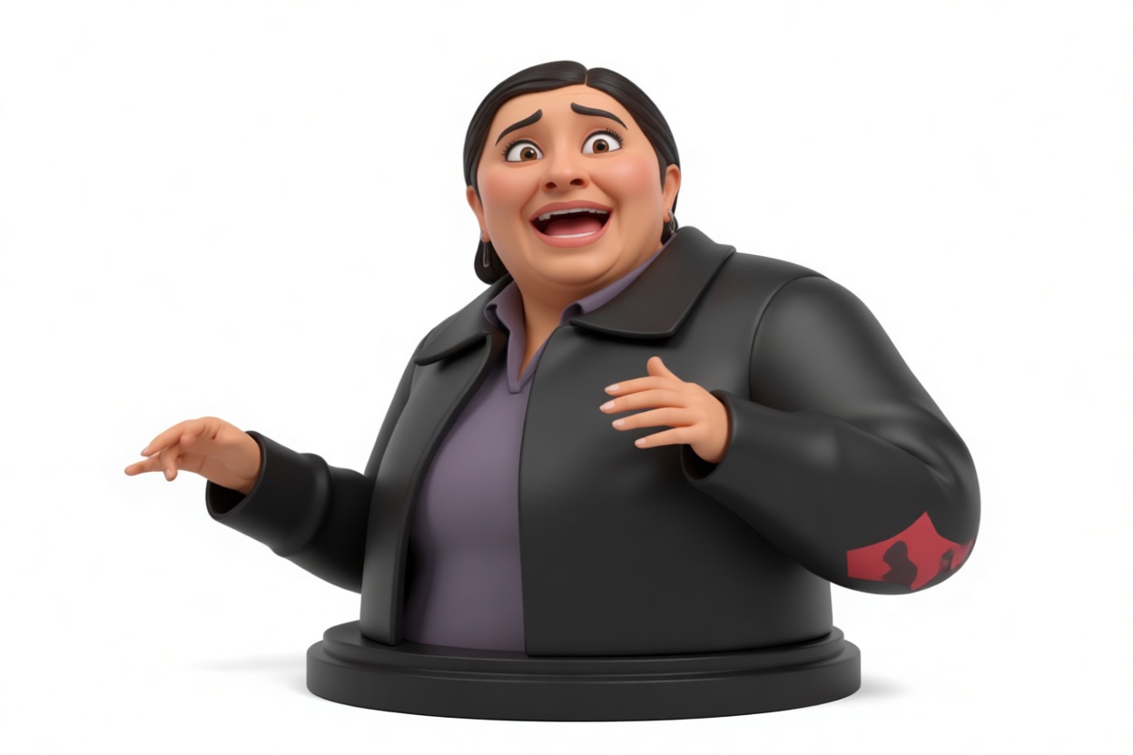 Violet Parr Bust free 3D printable STL