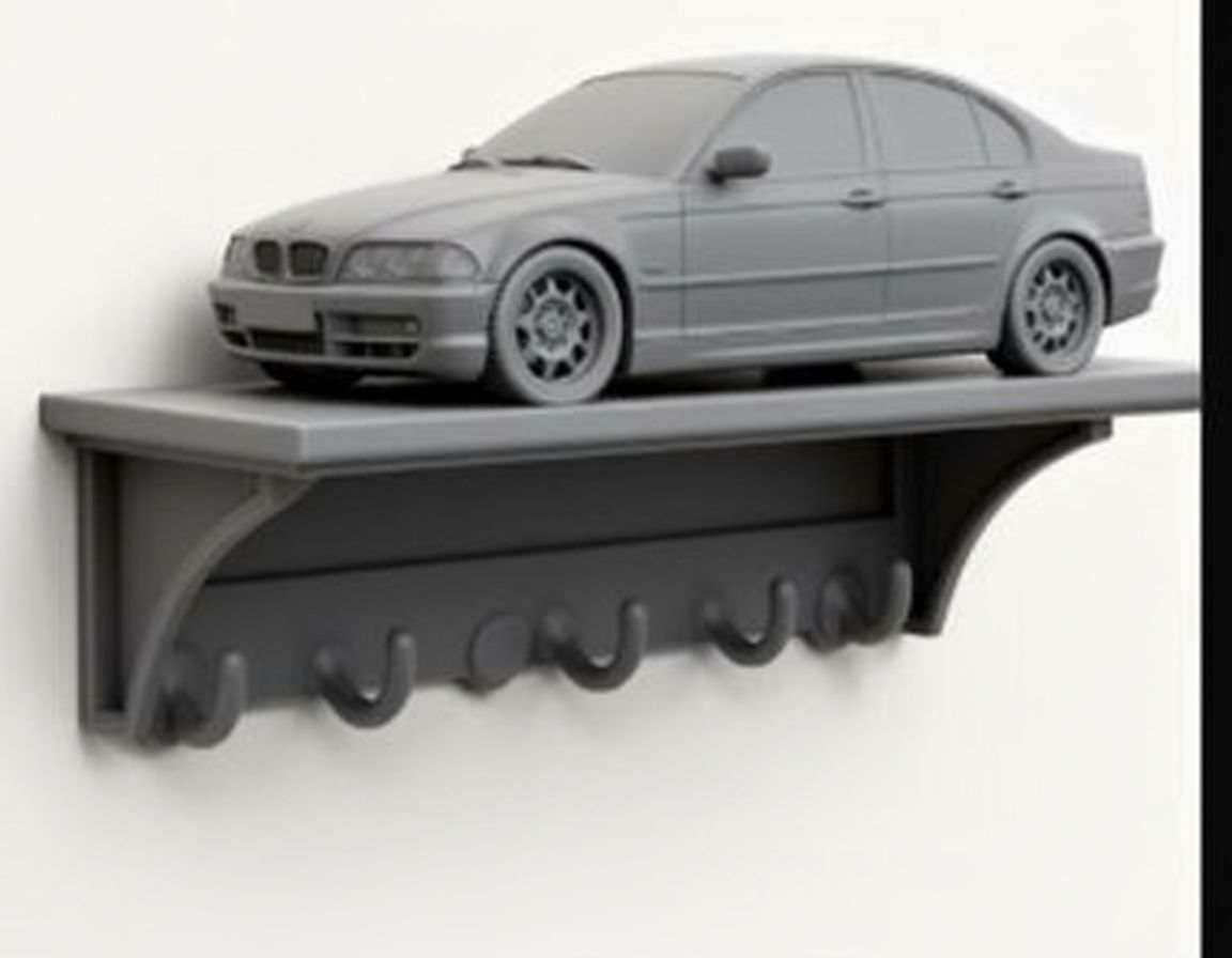 BMW E39 5 Series Model free 3D printable STL