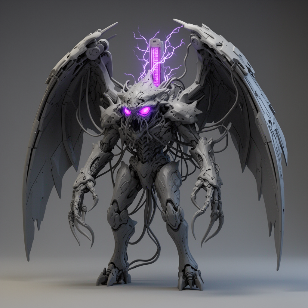 Chrome Hive Crone Figurine free 3D printable STL
