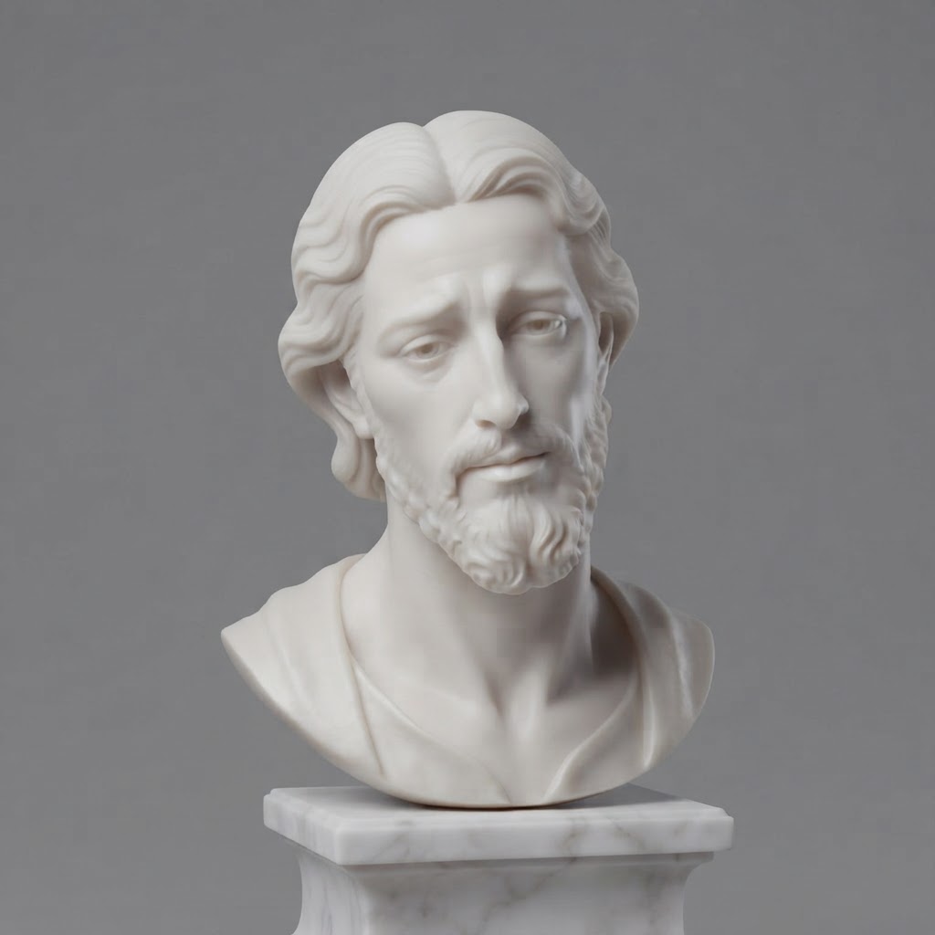Jesus Christ Bust free 3D printable STL