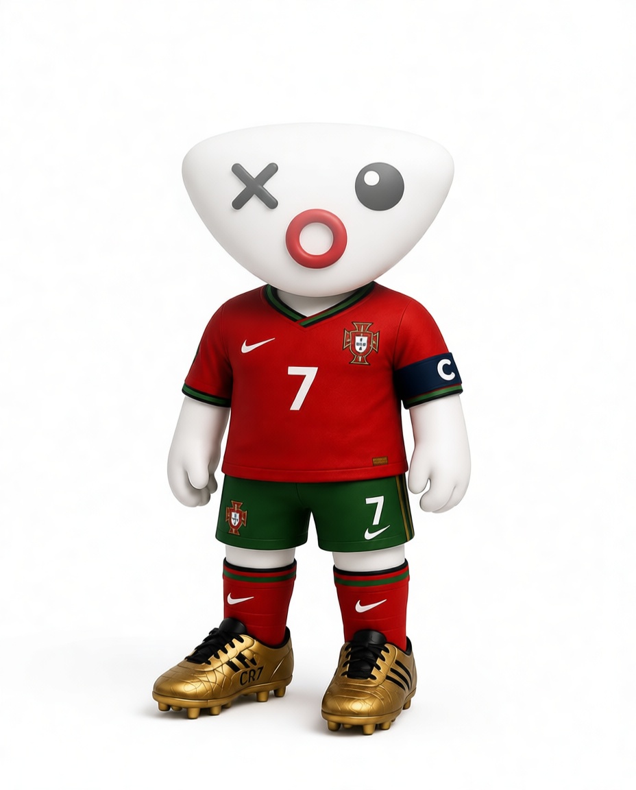 Cristiano Ronaldo Figurine free 3D printable STL