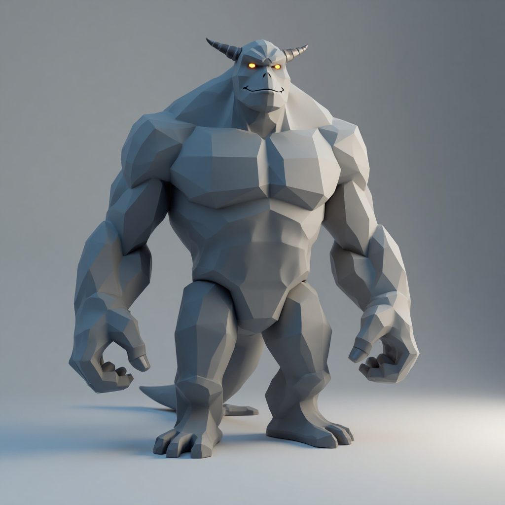 Boss Monster Figurine free 3D printable STL