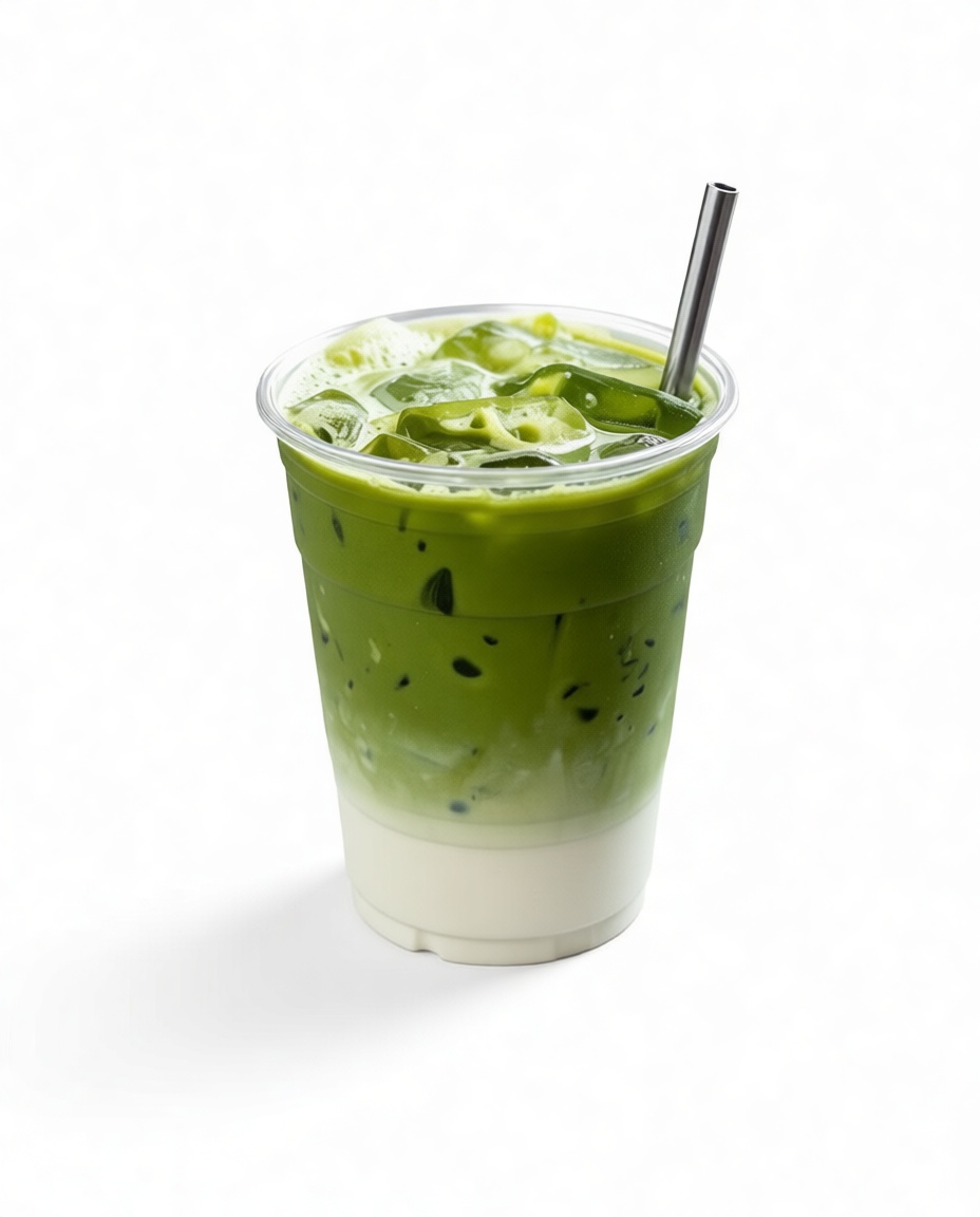 Iced Matcha Latte Model free 3D printable STL