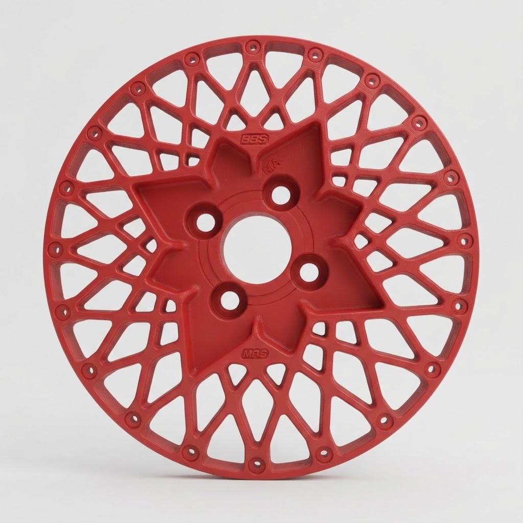 BBS RS Wheel Model free 3D printable STL