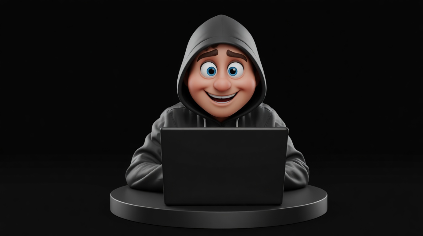 Hacker Character Bust free 3D printable STL