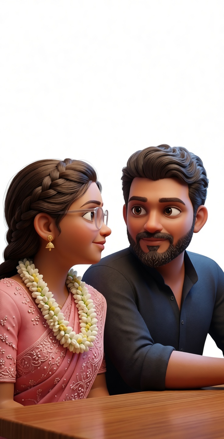 Indian Couple Figurines free 3D printable STL