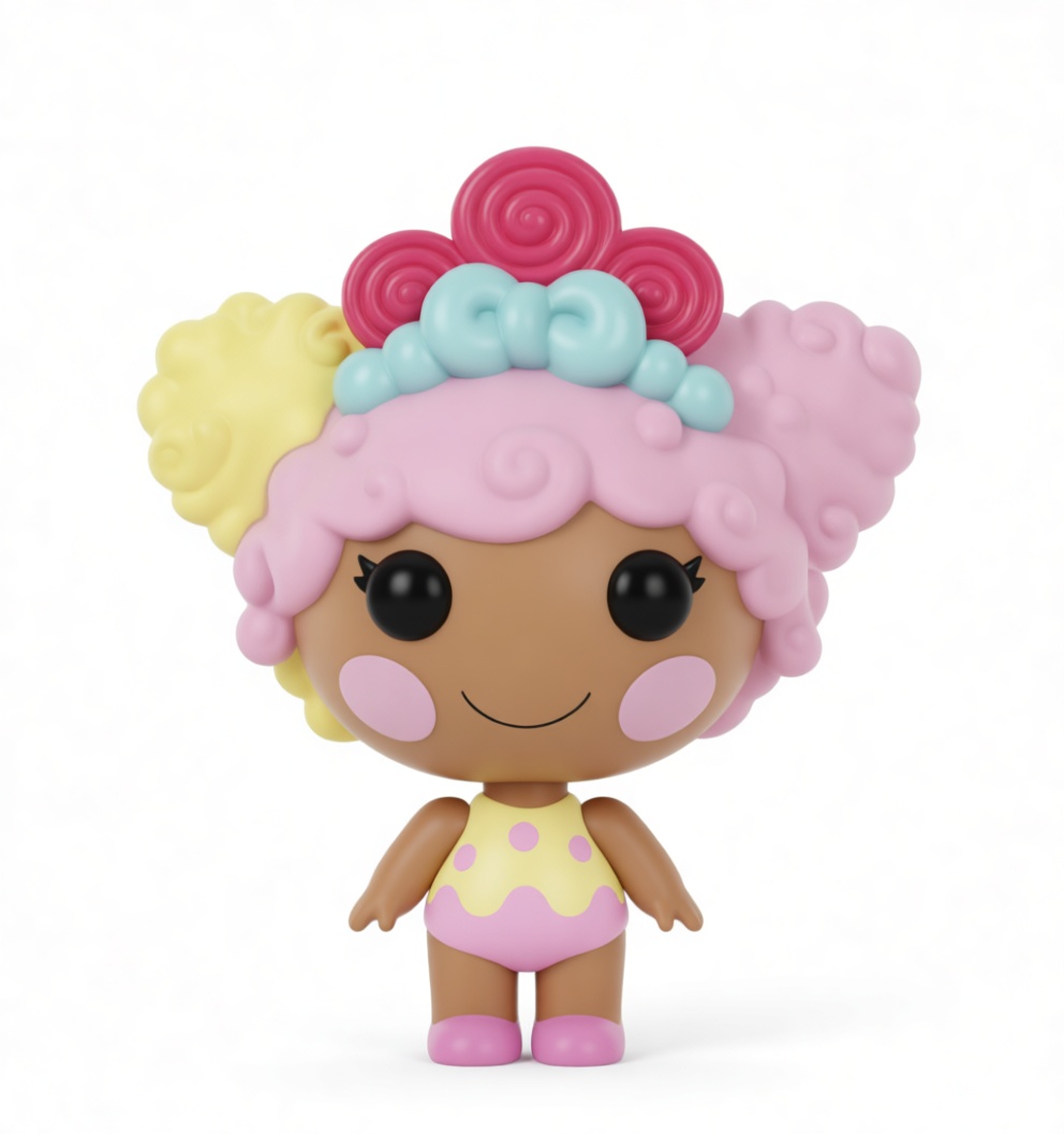 Lalaloopsy Doll Figurine free 3D printable STL