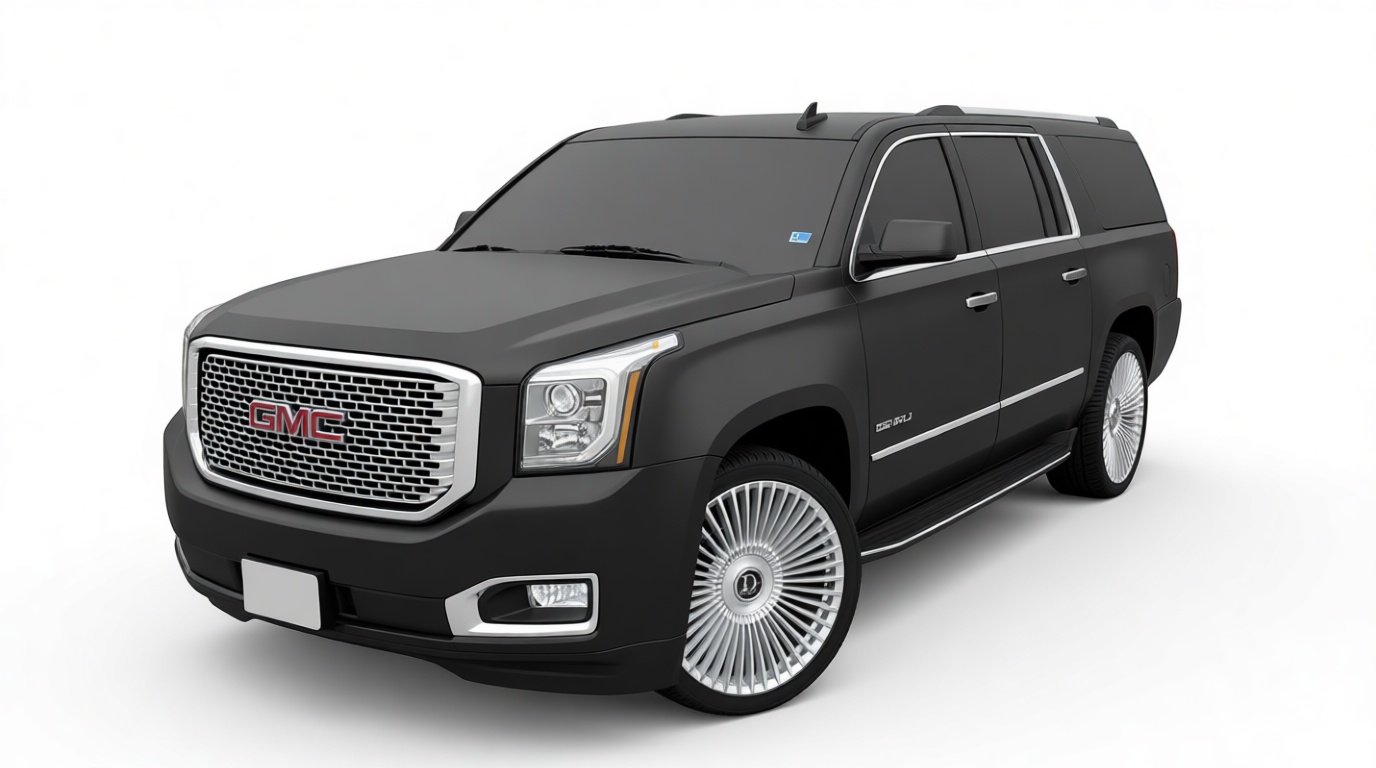 GMC Yukon XL SUV Model free 3D printable STL