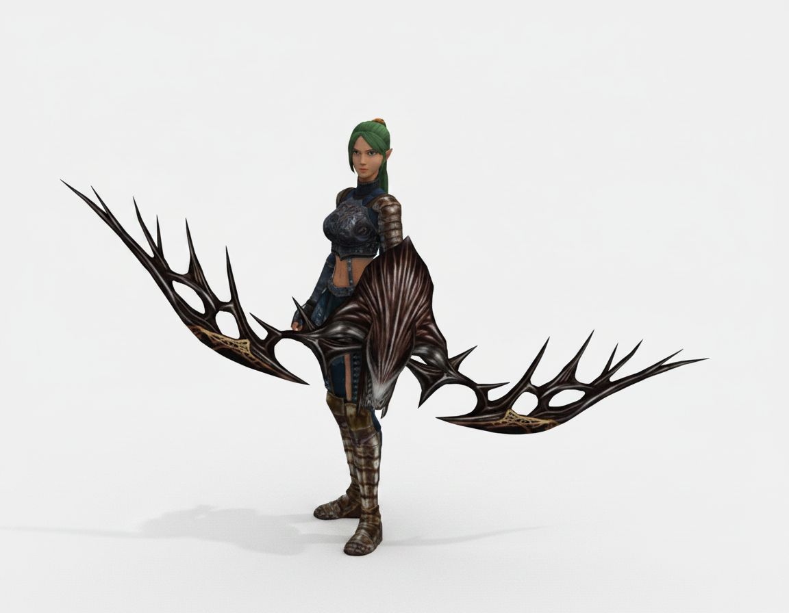 Elf Archer Figurine free 3D printable STL
