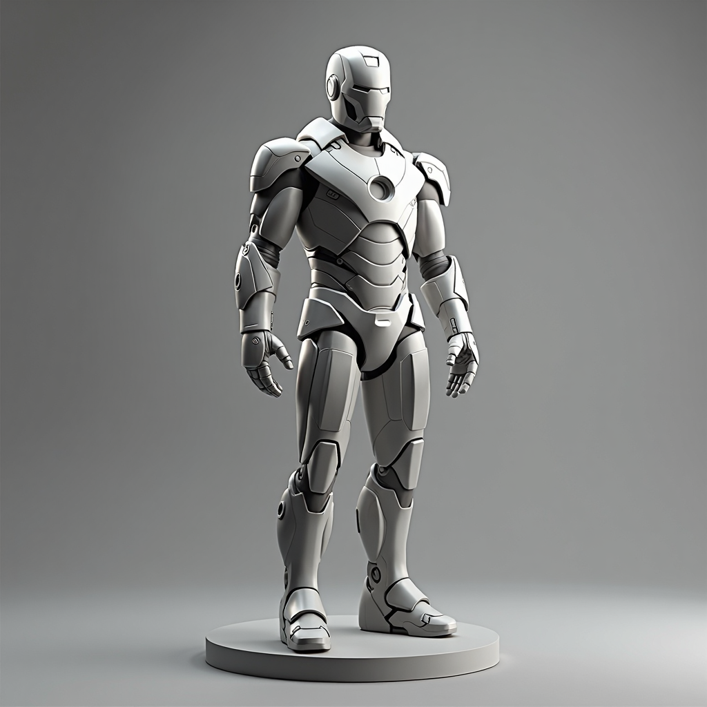 Iron Man Mark 6 Figurine free 3D printable STL