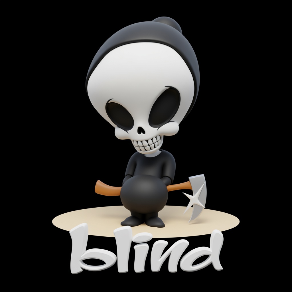 Blind Grim Reaper Figurine free 3D printable STL