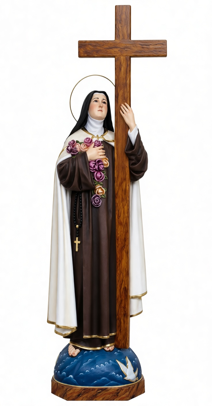 Saint Teresa of Ávila Statue free 3D printable STL