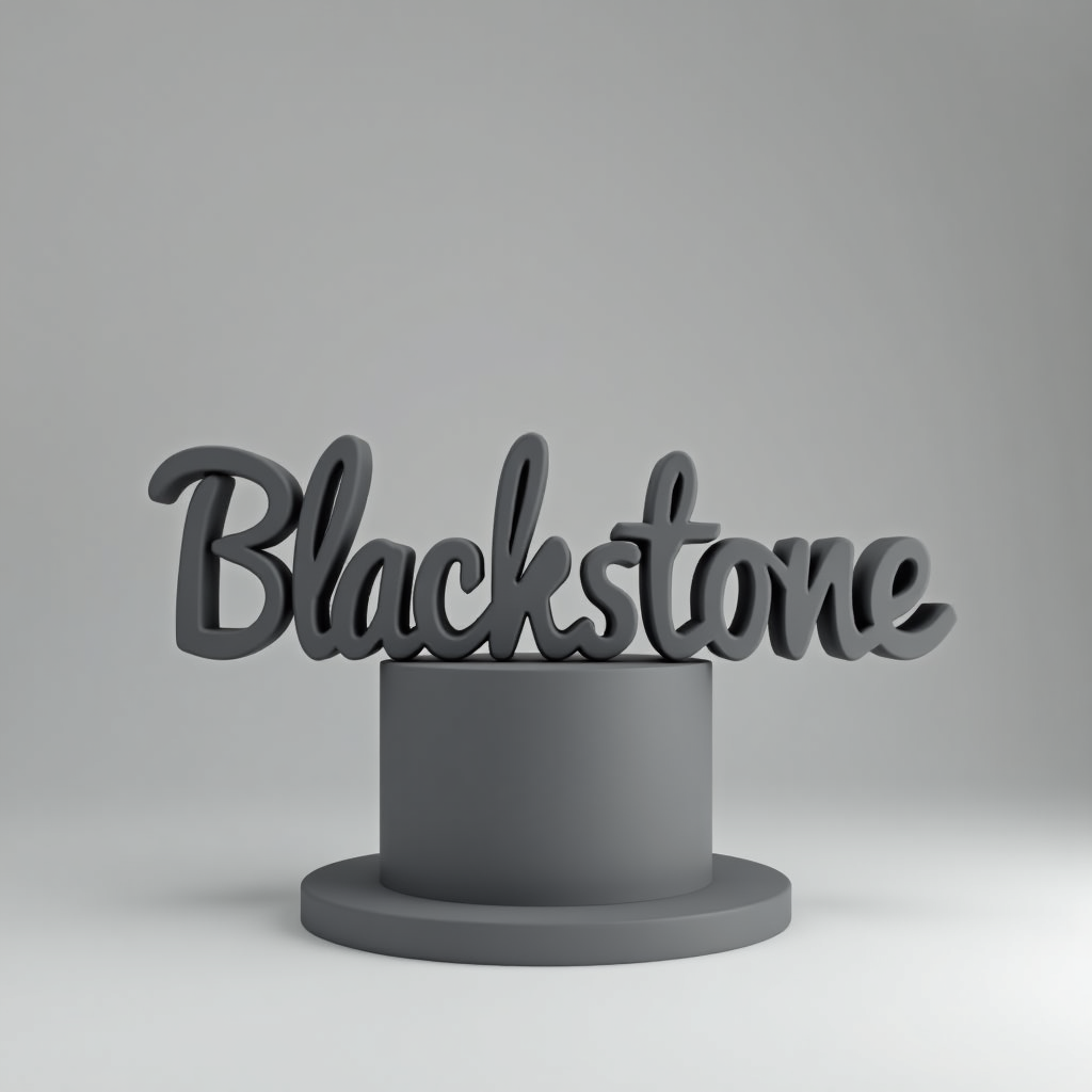 Elegant Cursive Blackstone free 3D printable STL